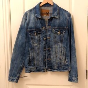American Eagle Men Denim Trucker Jacket
